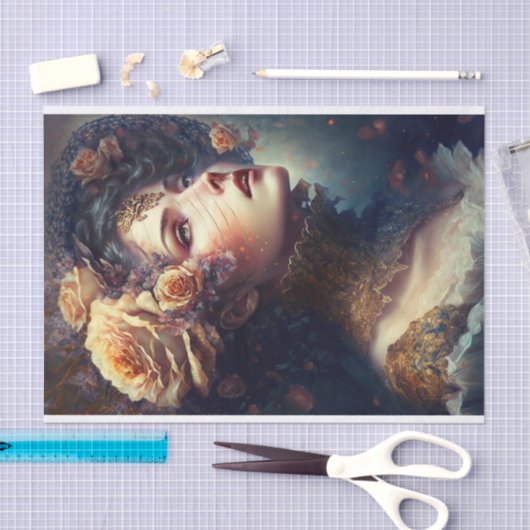 Roos Maiden Tissuepapier (Craft)