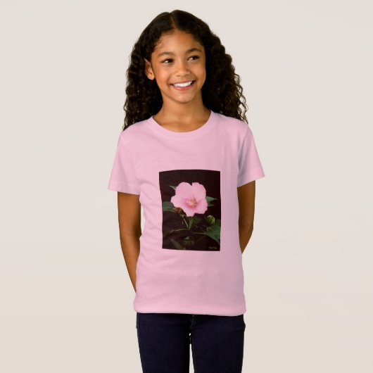 Roos Mallow Meisjes T-shirt (Voorkant volledig)