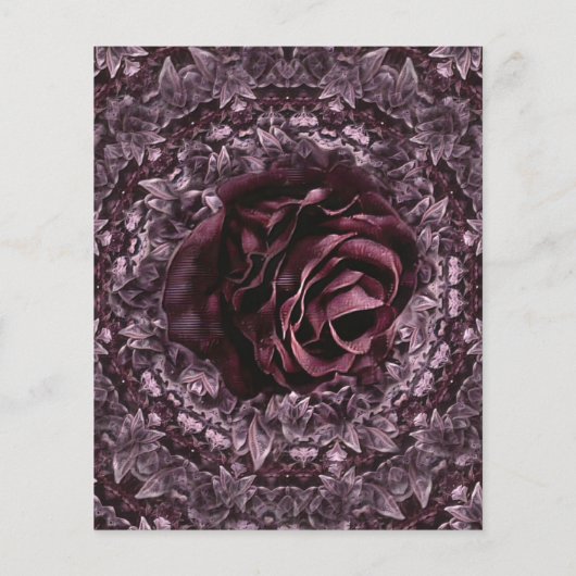 Roos Mandala  (Achterkant)