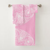 Roos Mandala Bad Handdoek (Insitu)