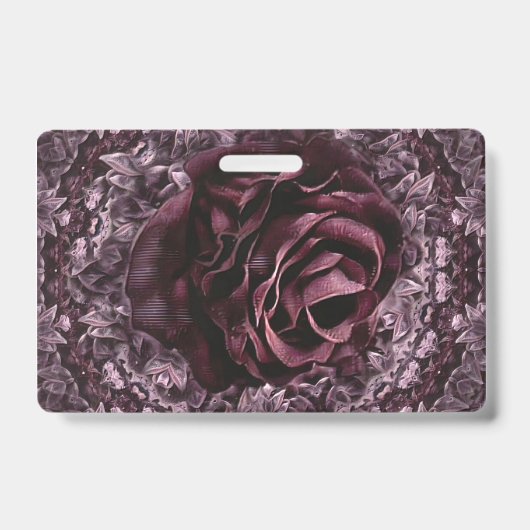 Roos Mandala Badge (Voorzijde)