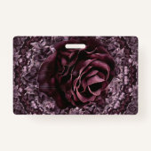 Roos Mandala Badge (Achterkant)