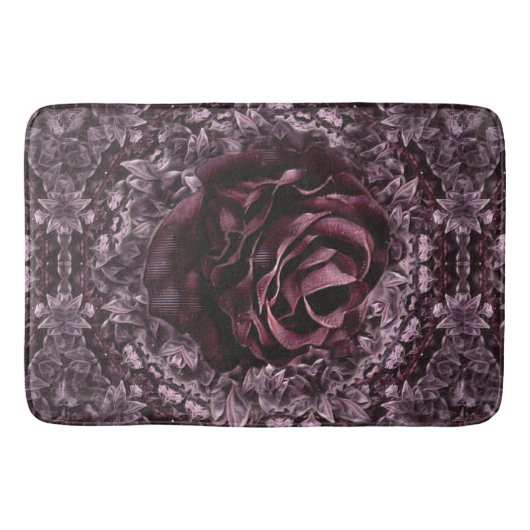 Roos Mandala Badmat (Voorkant)