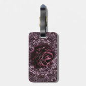 Roos Mandala Bagagelabel (Achterkant verticaal)