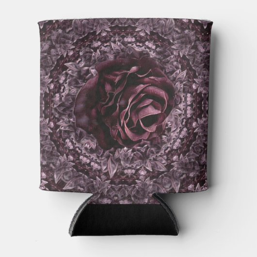 Roos Mandala Blikjeskoeler (Voorkant)