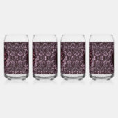 Roos Mandala  Blikvorm Glas (Links)