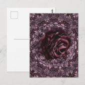 Roos Mandala Briefkaart (Voorkant / Achterkant)