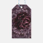 Roos Mandala Cadeaulabel (Achterkant)