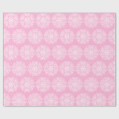 Roos Mandala Cadeaupapier (Vlak)