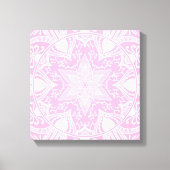 Roos Mandala Canvas Afdruk (Voorkant)