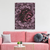 Roos Mandala Canvas Afdruk (Insitu (Woonkamer))