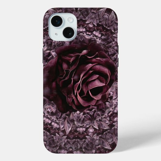 Roos Mandala Case-Mate iPhone Case (Achterkant)