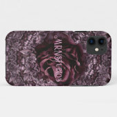 Roos Mandala Case-Mate iPhone Case (Achterkant (horizontaal))