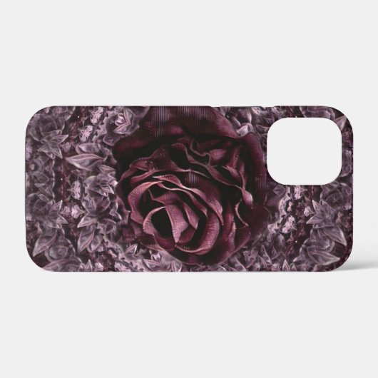 Roos Mandala Case-Mate iPhone Case (Achterkant (horizontaal))