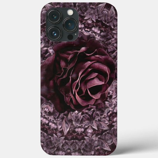Roos Mandala Case-Mate iPhone Case (Achterkant)