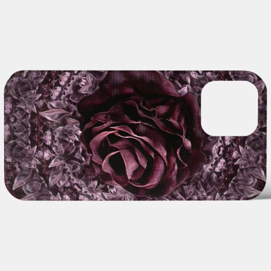 Roos Mandala Case-Mate iPhone Case (Achterkant (horizontaal))