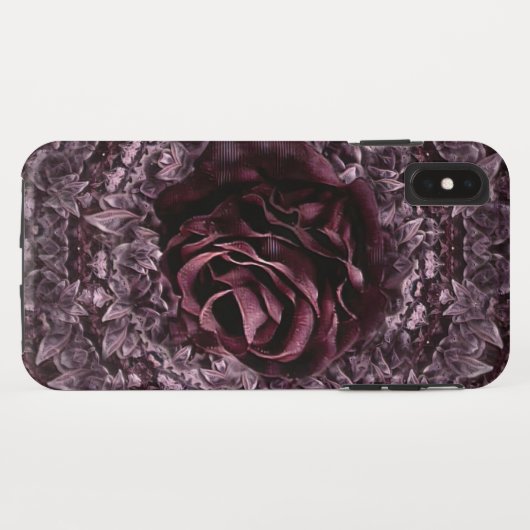 Roos Mandala Case-Mate iPhone Case (Achterkant (horizontaal))