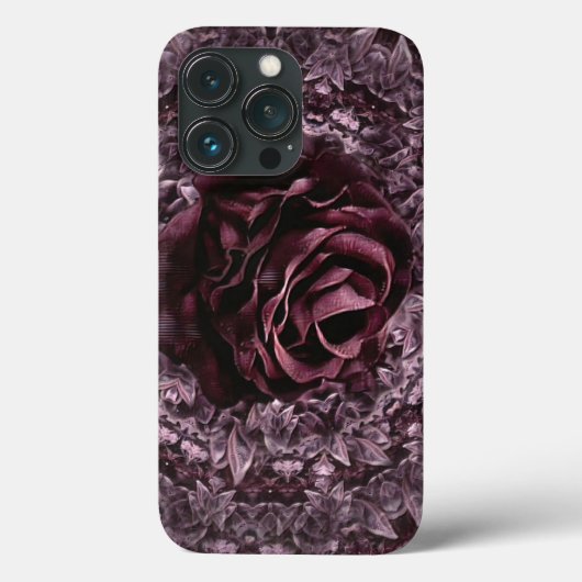 Roos Mandala Case-Mate iPhone Case (Achterkant)