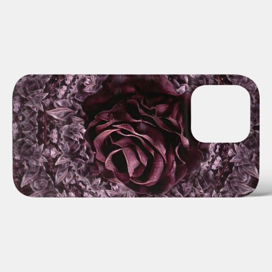 Roos Mandala Case-Mate iPhone Case (Achterkant (horizontaal))