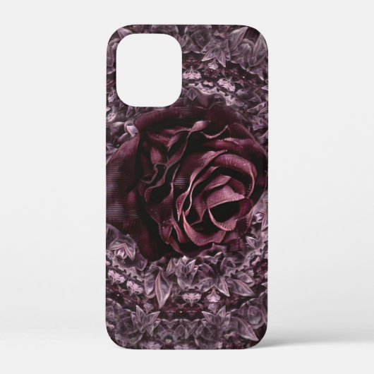 Roos Mandala Case-Mate iPhone Case (Achterkant)