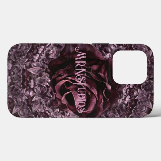 Roos Mandala Case-Mate iPhone Case (Achterkant (horizontaal))