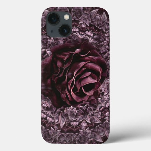 Roos Mandala Case-Mate iPhone Case (Achterkant)