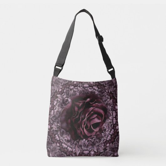 Roos Mandala Crossbody Tas (Voorkant)