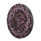 Roos Mandala Dartbord (Voorkant Rechts)