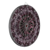 Roos Mandala Dartbord (Voorkant Links)