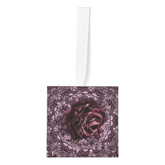 Roos Mandala Decoratie (Voorkant)