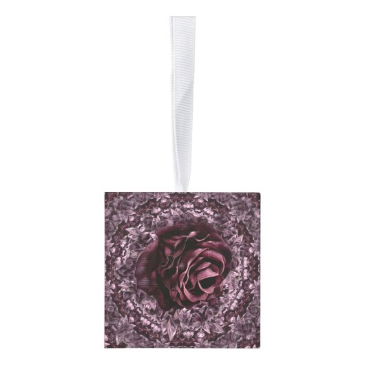 Roos Mandala Decoratie (Rechts)