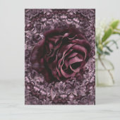 Roos Mandala Feestdagenkaart (Staand voorkant)