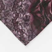 Roos Mandala  Fleece Deken (Hoek)