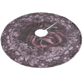 Roos Mandala Fleece Kerstboom Rok (Gekanteld)