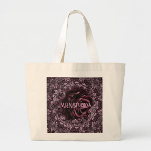 Roos Mandala  Grote Tote Bag