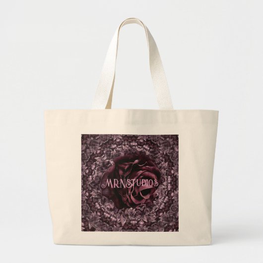 Roos Mandala  Grote Tote Bag (Voorkant)