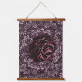 Roos Mandala Hangend Wandkleed (Voorkant)