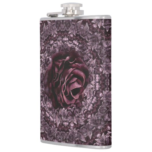 Roos Mandala Heupfles (Links)