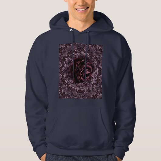 Roos Mandala  Hoodie (Voorkant)