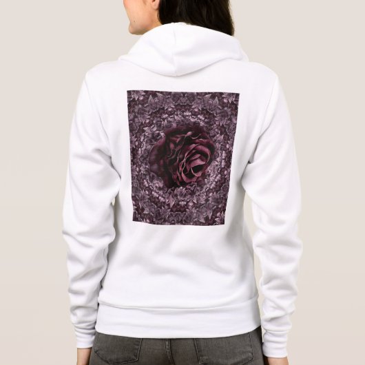 Roos Mandala Hoodie (Achterkant)