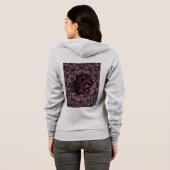 Roos Mandala Hoodie (Achterkant volledig)
