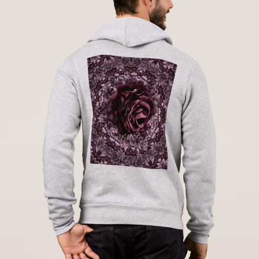 Roos Mandala  Hoodie (Achterkant)