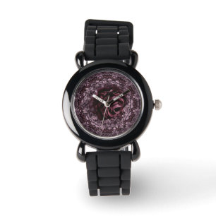 Roos Mandala Horloge