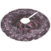 Roos Mandala Imitatie Linnen Kerstboom Kleed (Gekanteld)