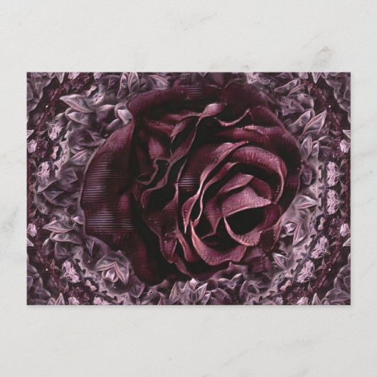 Roos Mandala Informatiekaartje (Voorkant)