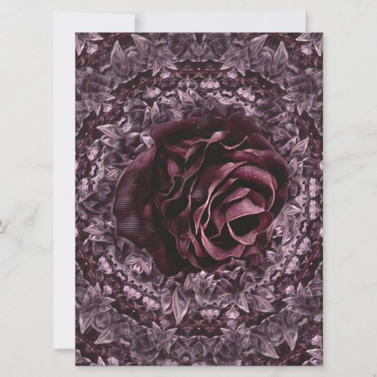 Roos Mandala  Kaart (Voorkant)