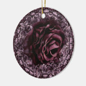 Roos Mandala Keramisch Ornament (Links)