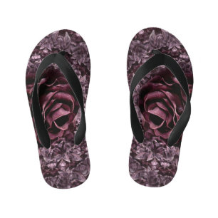 Roos Mandala  Kinder Teenslippers