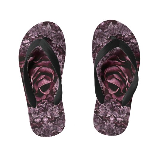 Roos Mandala  Kinder Teenslippers (Voetbed)