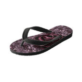 Roos Mandala  Kinder Teenslippers (Schuin)